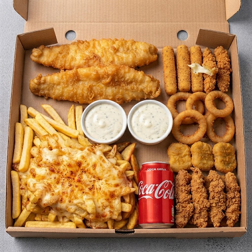 The Steeple Fish Bar Fintry Restaurant Full Menu in Dundee